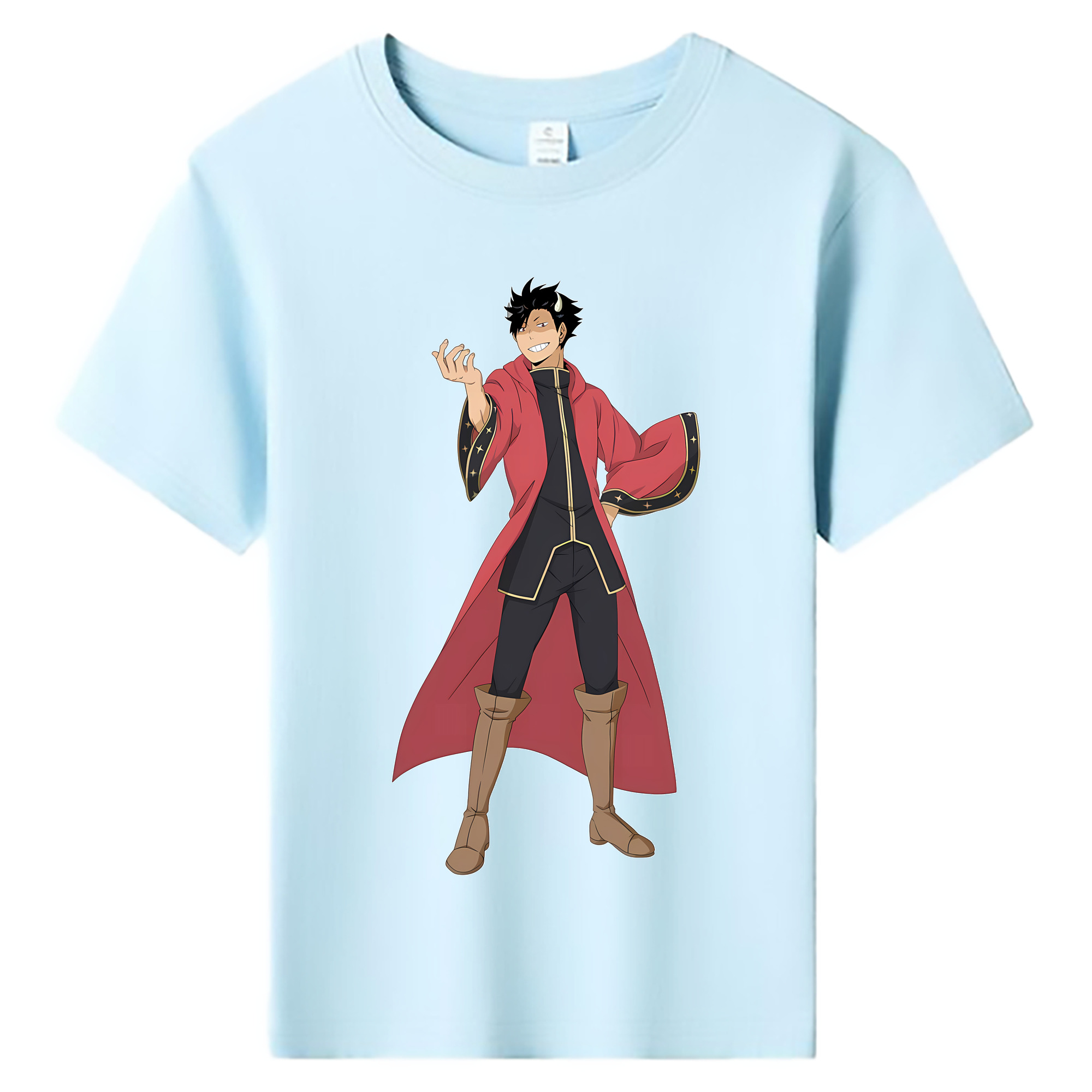 （画像用） ハイキュー!! Haikyu!! 綿100％キッズTシャツ（フロントプリント）